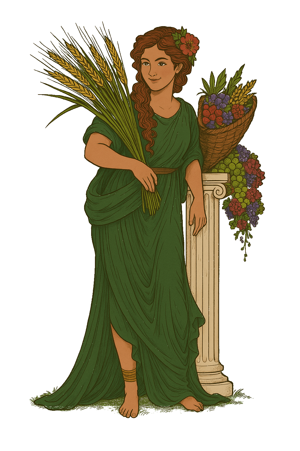 Demeter mascot